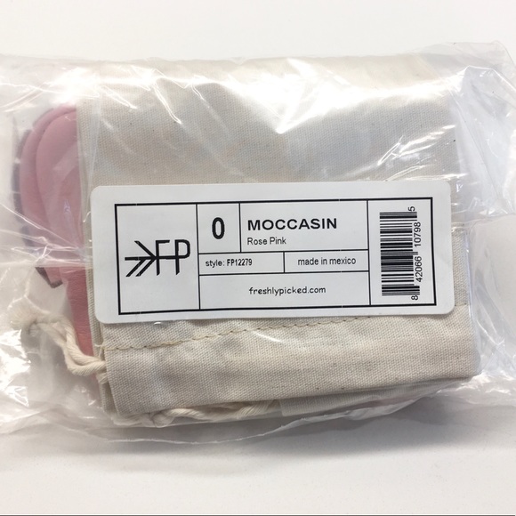 NEW Freshly Picked Newborn Pink Moccasins 💕 - Picture 3 of 3